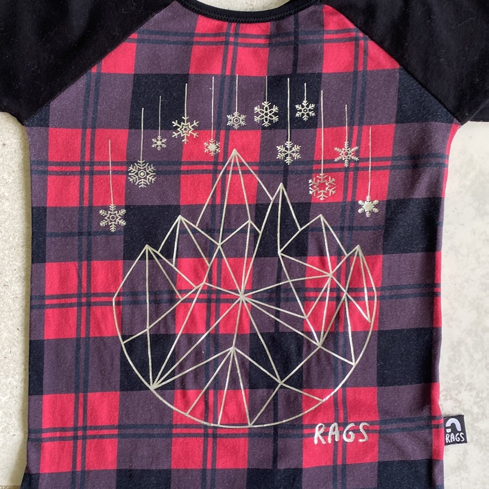 RAGS TO RACHES plaid romper - Picture 3 of 6